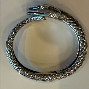 Brighton Silver Snake Reptile Bracelet
